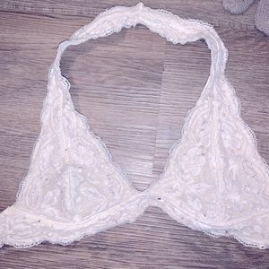 White bralette, worn once to try on